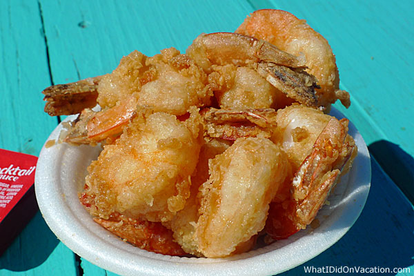 Grant Seafood Festival fried shrimp