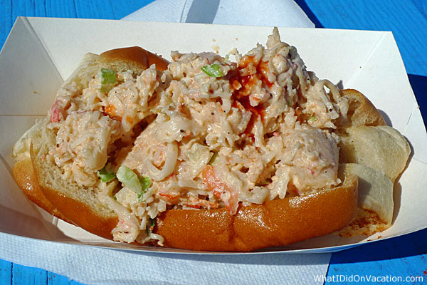 Grant Seafood Festival lobster roll