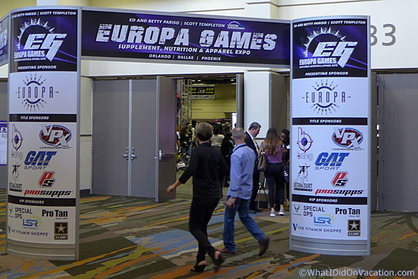 entrance to the show floor