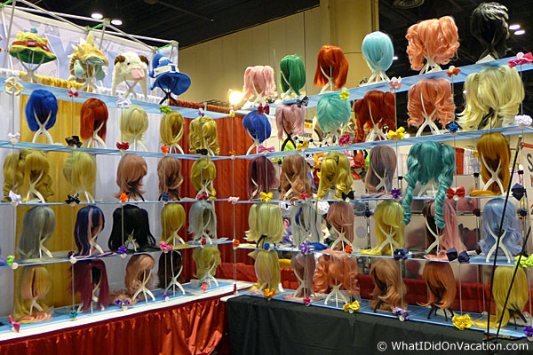 MegaCon 2015 anime wigs