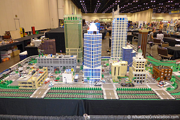 MegaCon legos city scape