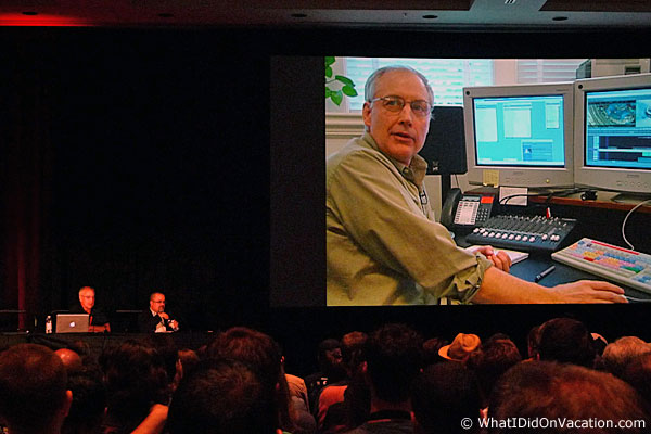 Ben Burtt star wars sound and visual engineer conducts a panel discussion