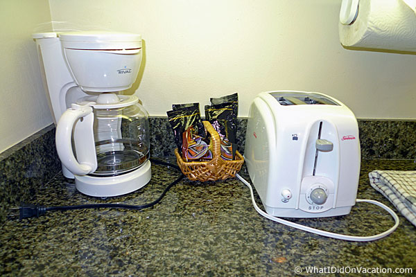 the toaster and stuff